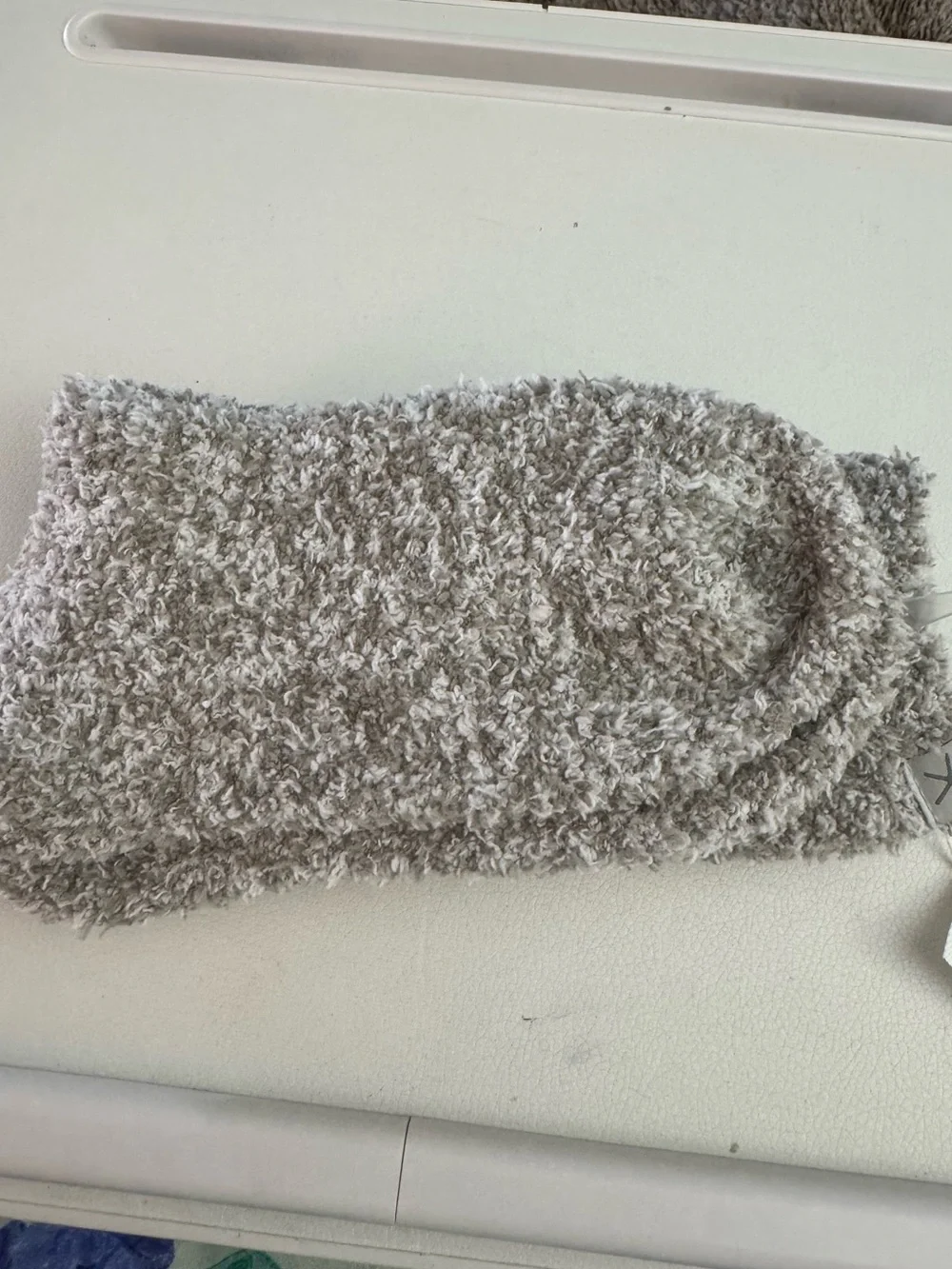 Barefoot Dreams Gray CozyChic Sock